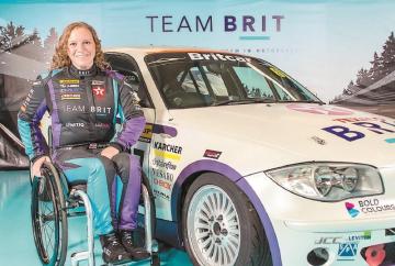 Nerys aiming to become the fastest disabled female driver in the world